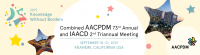 Info card for the AACPDM 73rd Annual Meeting